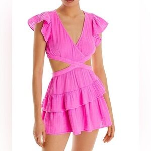 LoveShackFancy Audrina Mini Dress